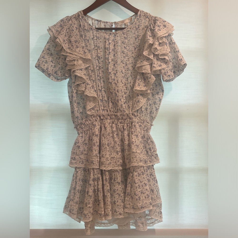 Loveshackfancy ruffle mini dress